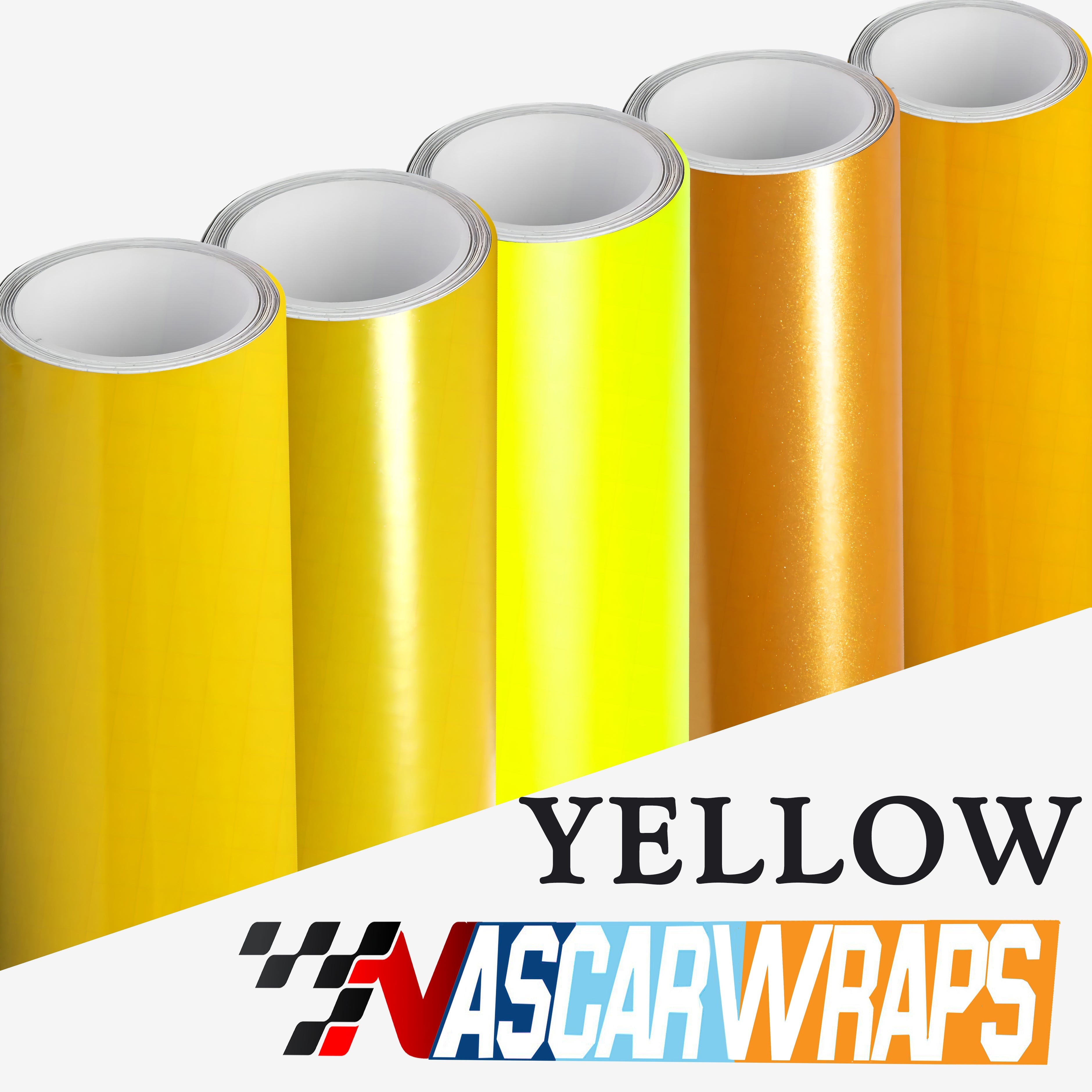 Yellow Vinyl Wrap