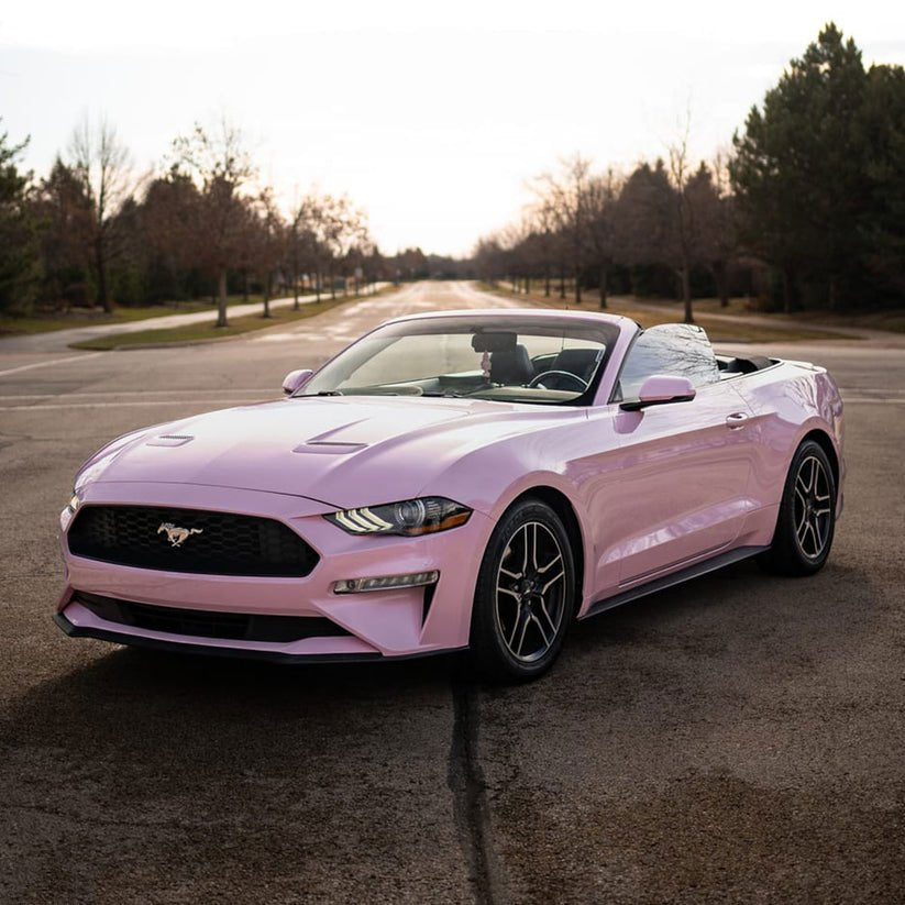 High Glossy Baby Pink Vinyl Wrap