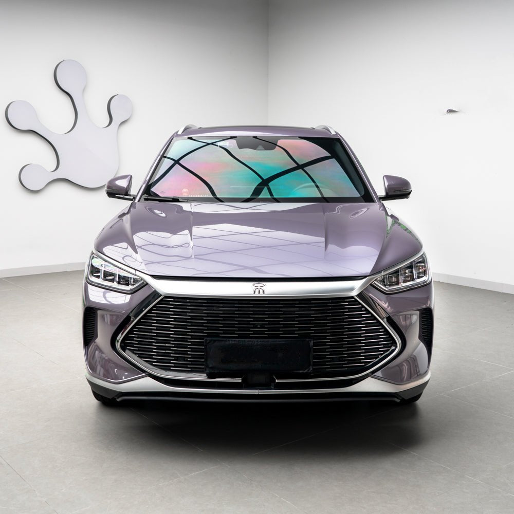 Glossy Metallic Old Lavender Vinyl Wrap