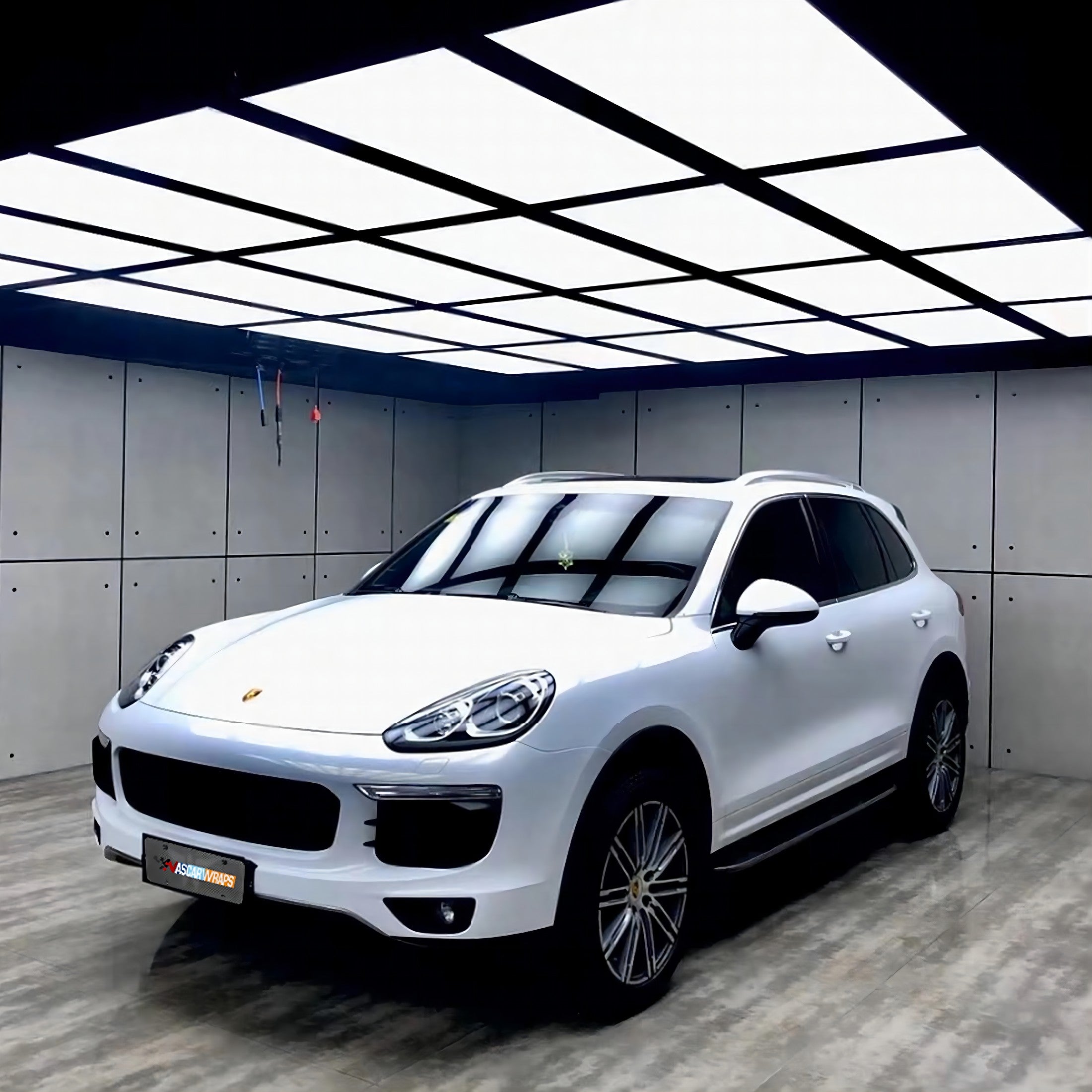 Best Nascarwraps Crystal Gloss White To Gold Diamond Vinyl Wrapl