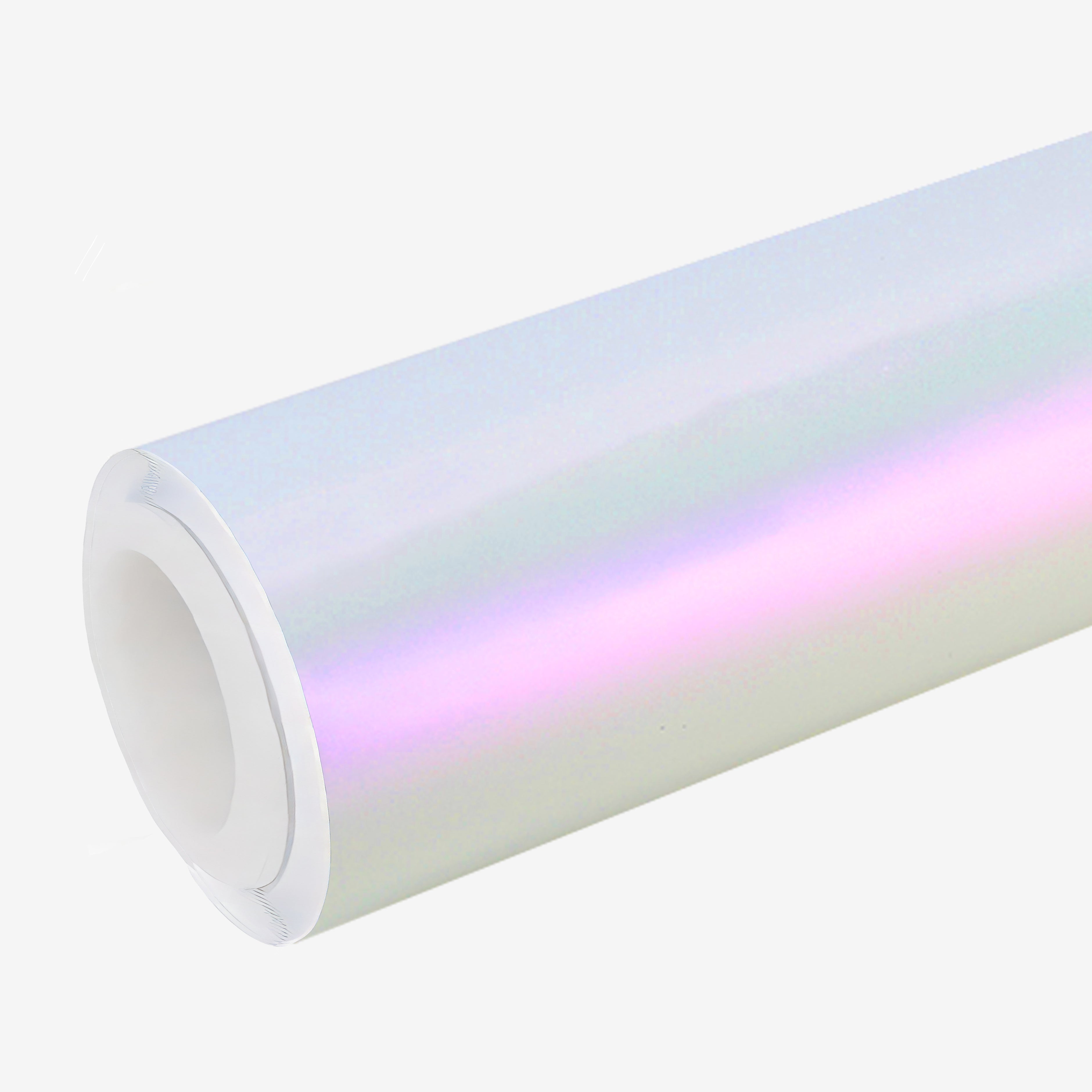 Gloss Diamond White Purple Vinyl Wrap 202301