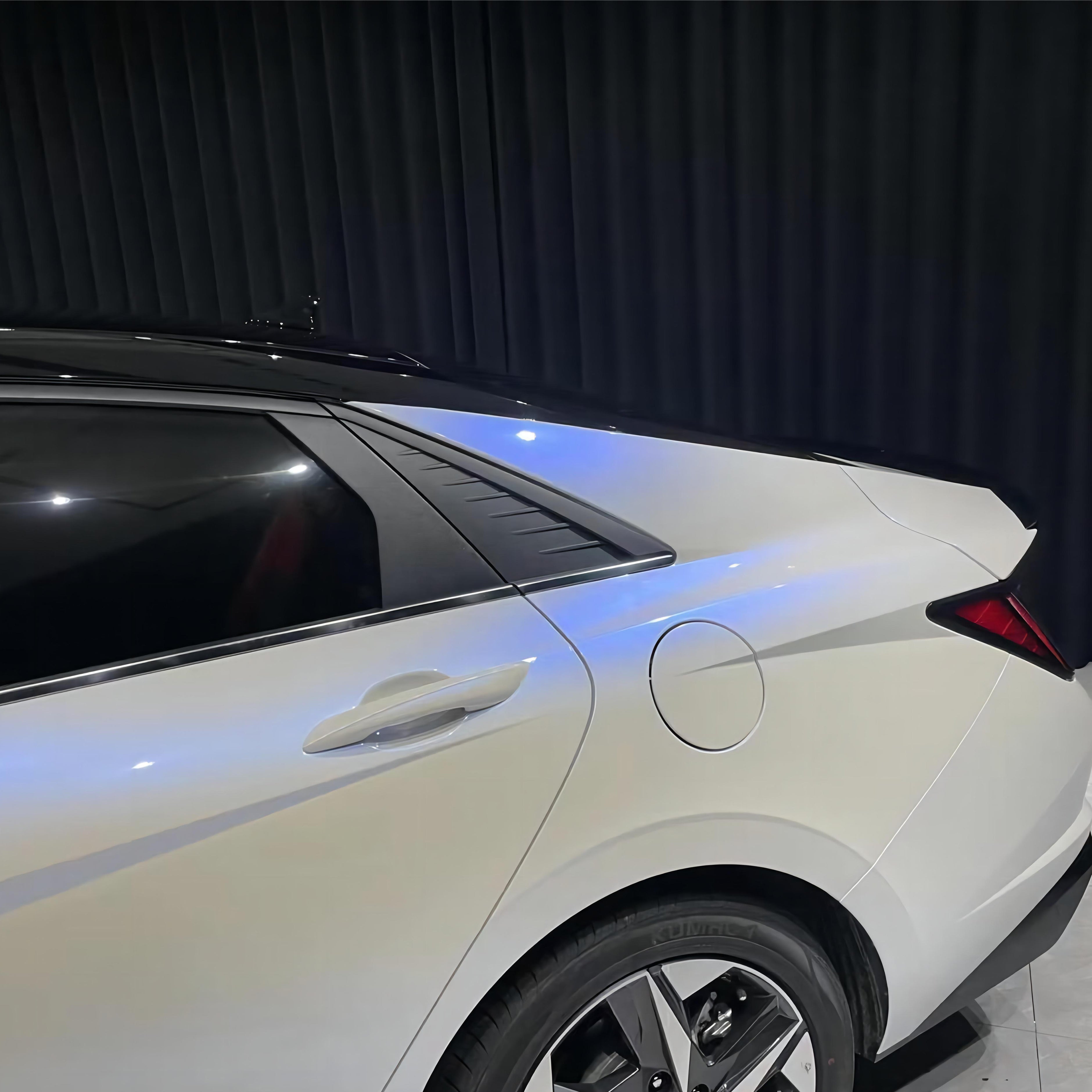 White To Blue Gloss Vinyl Wrap - Best Nascarwraps Car Film