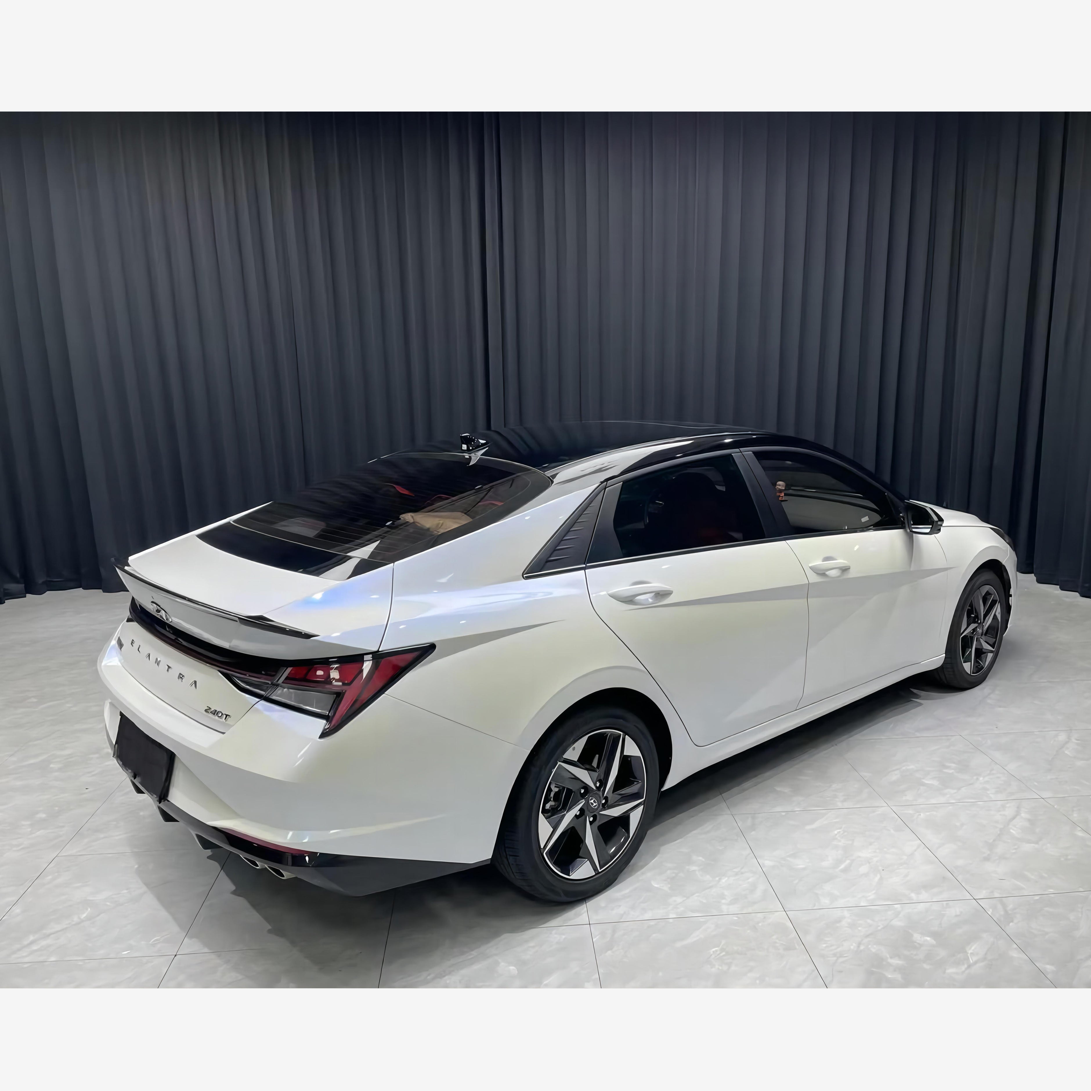 White To Blue Gloss Vinyl Wrap - Best Nascarwraps Car Film