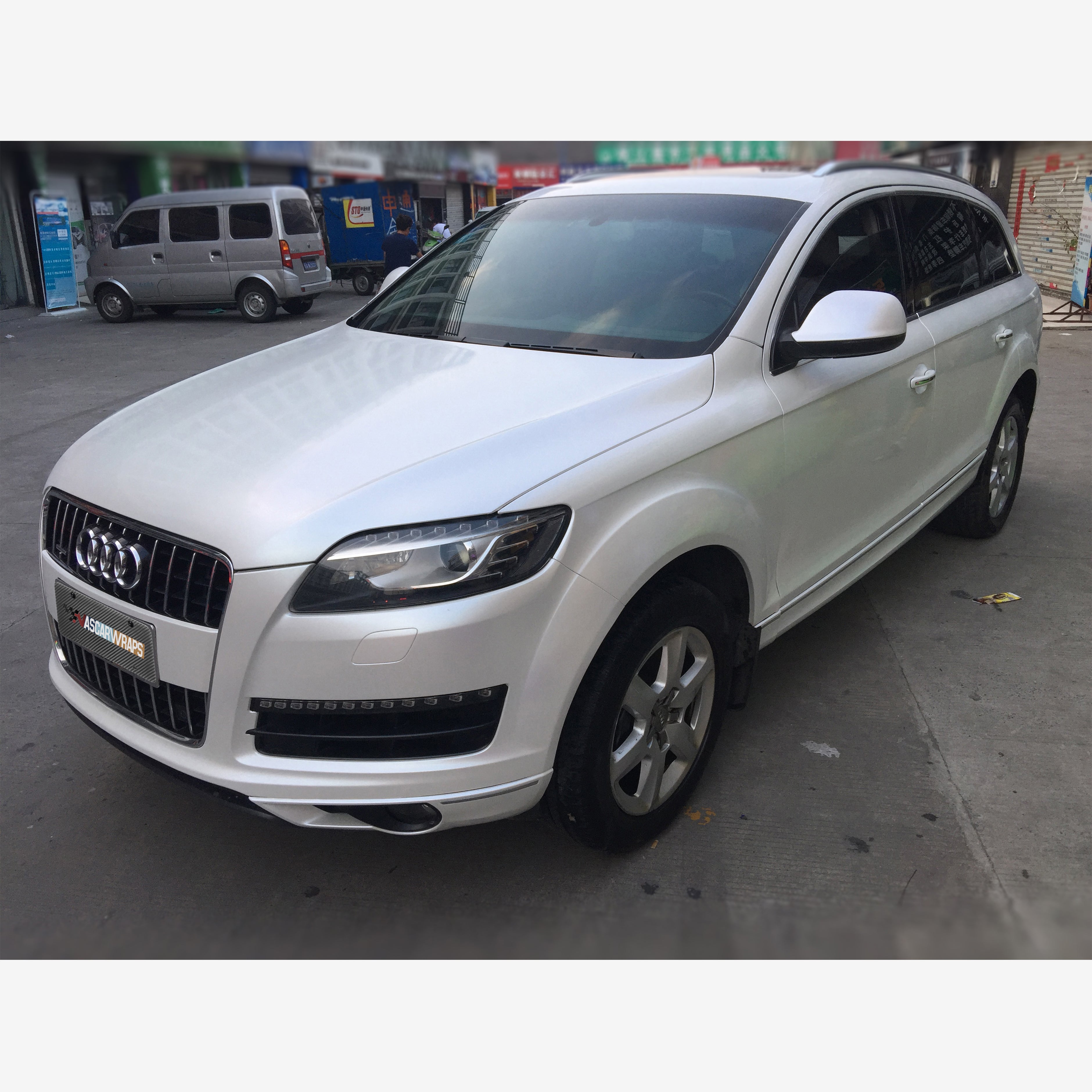 Matte White Pearl Vinyl Wrap 202302