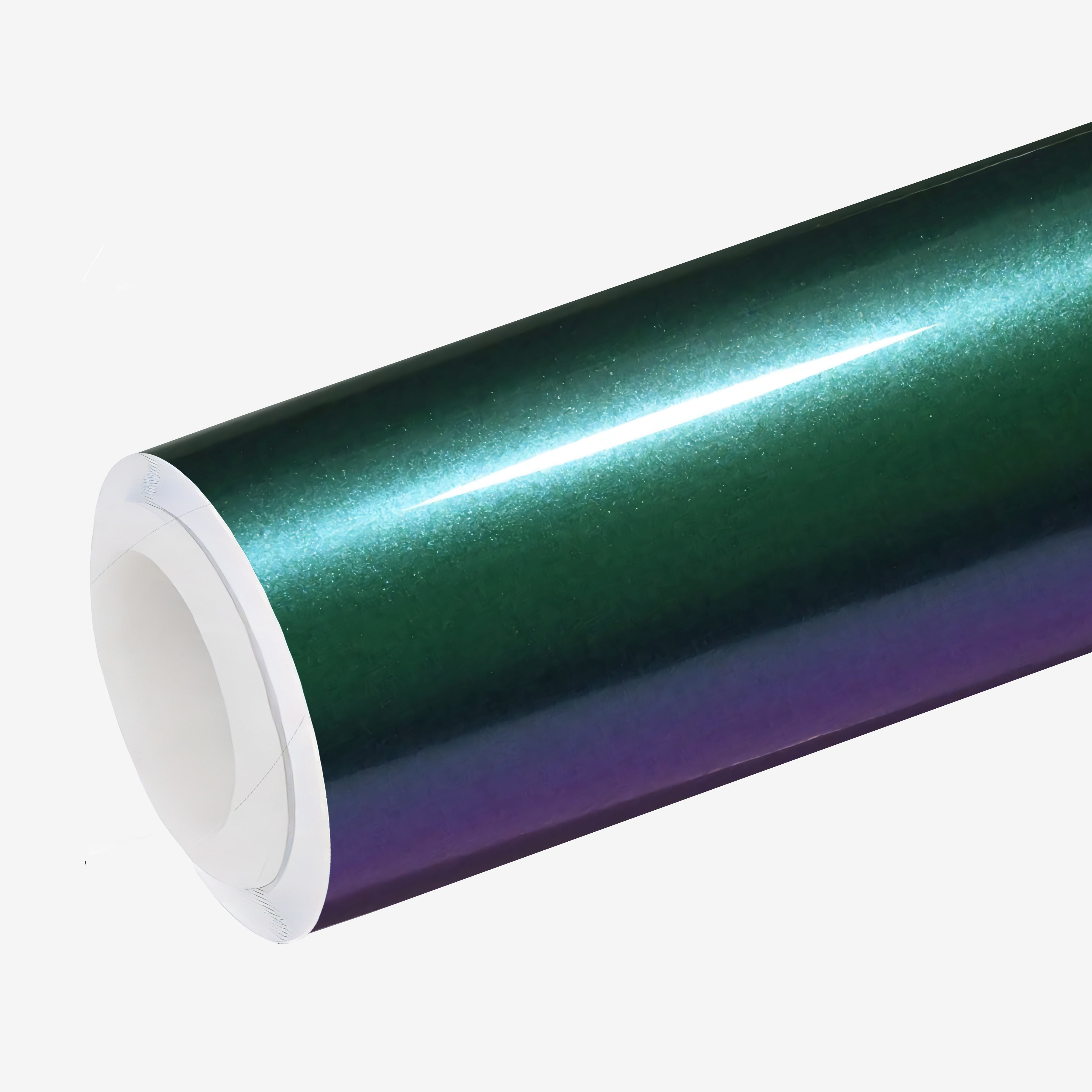 Gloss Chameleon Diamond Green Purple Vinyl Wrap 202301
