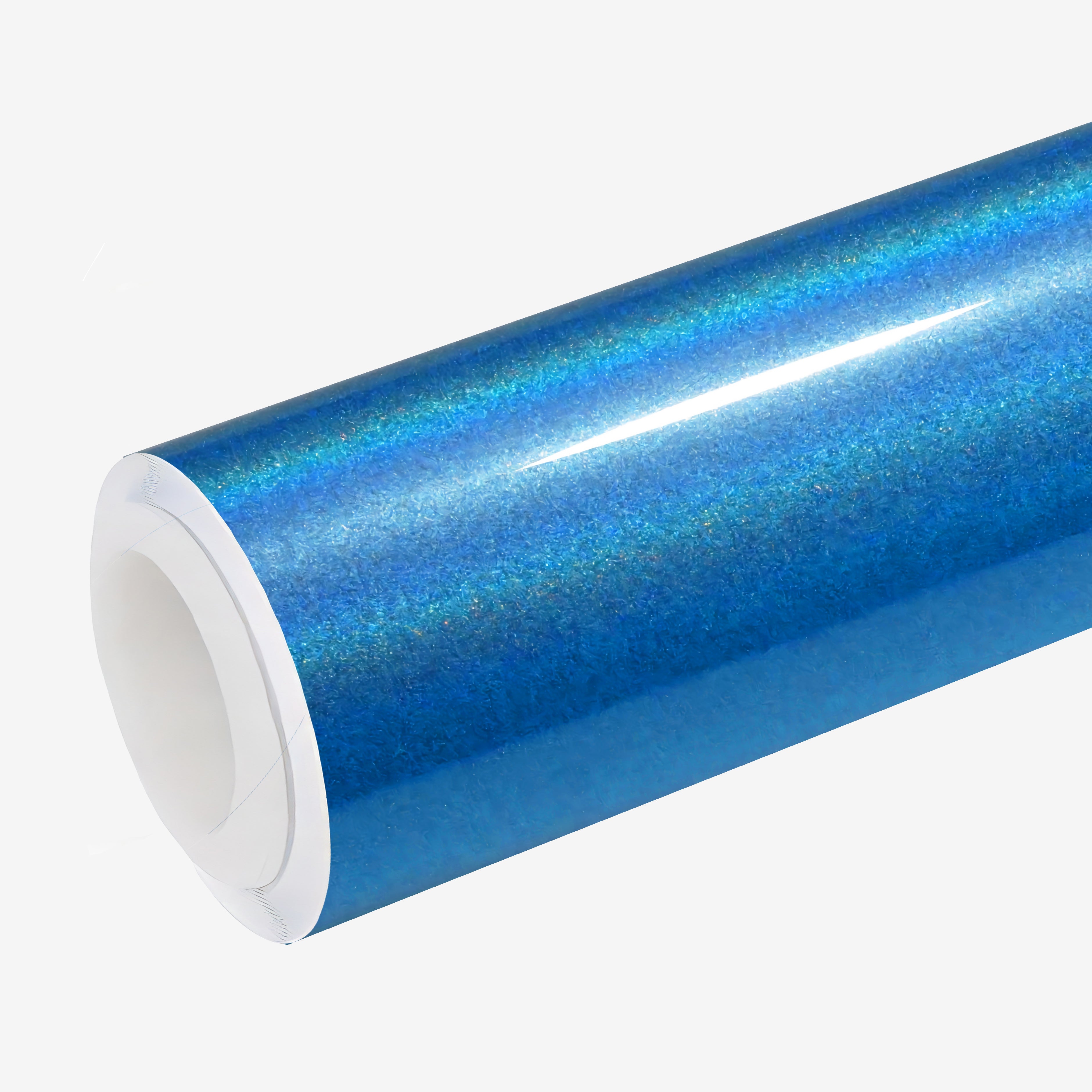 Gloss Rainbow Metallic Blue Vehicle Wrap 202301