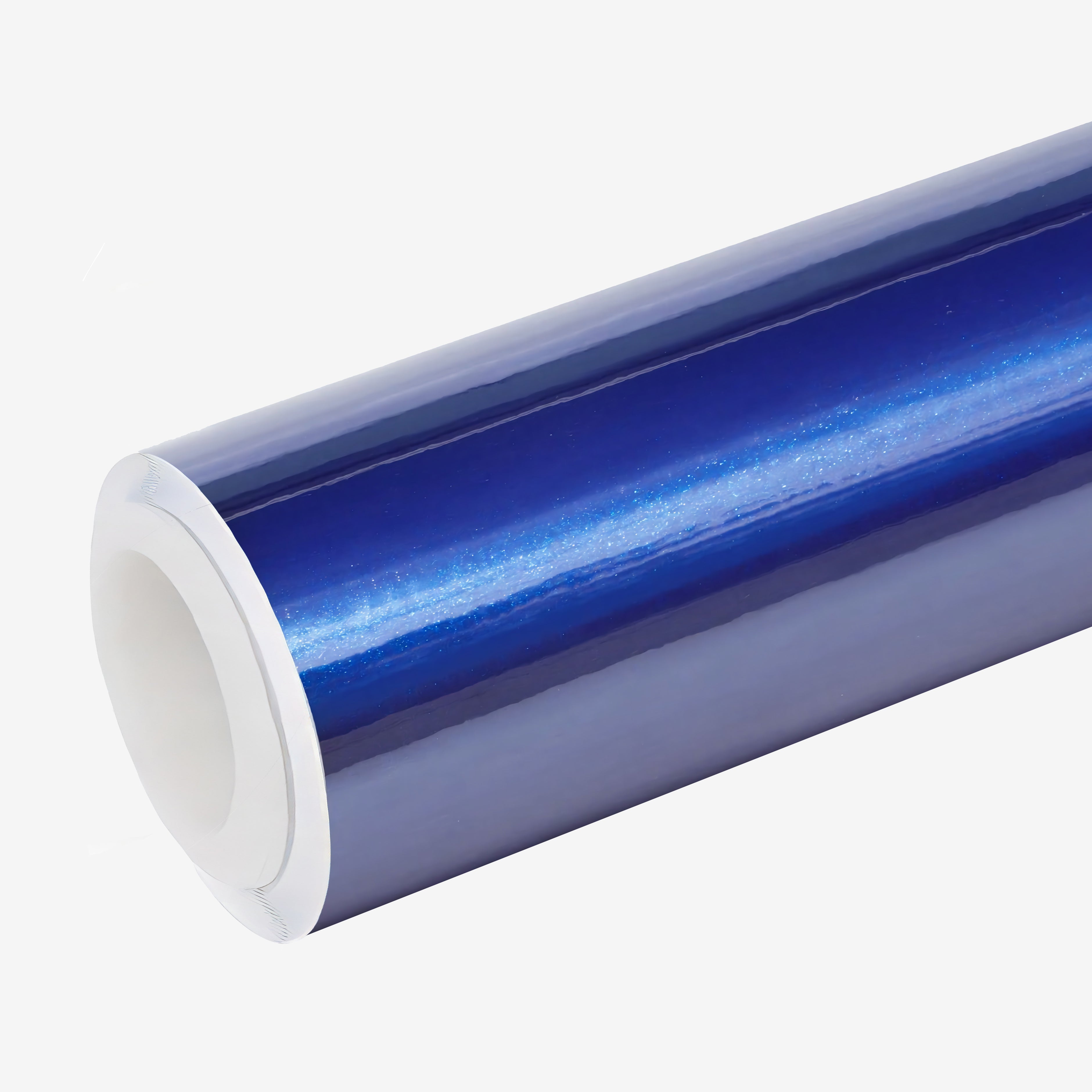 Gloss Deep Blue Metallic Vinyl Wrap 2023 01