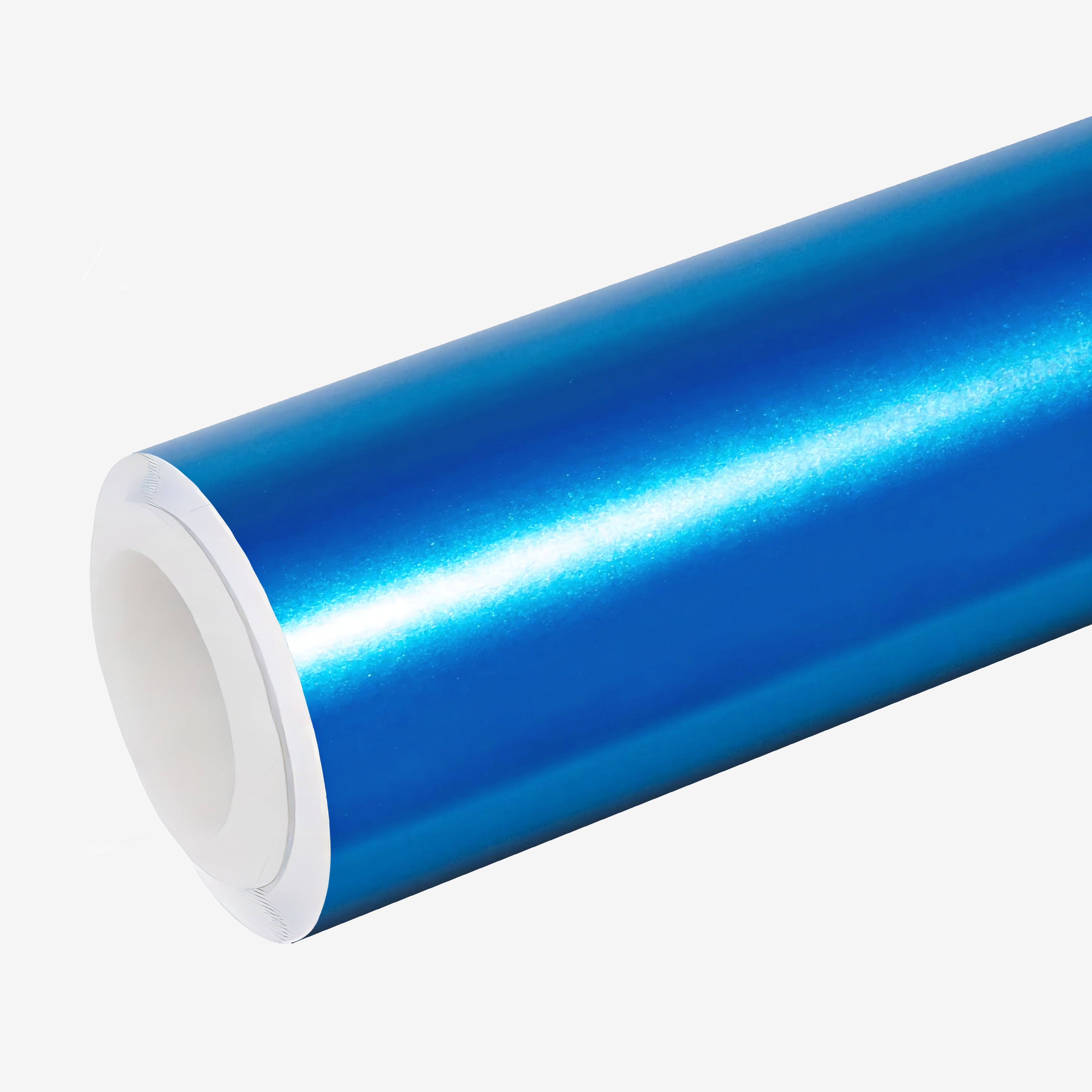 High Gloss Metallic Ocean Blue Vinyl Wrap For Sale