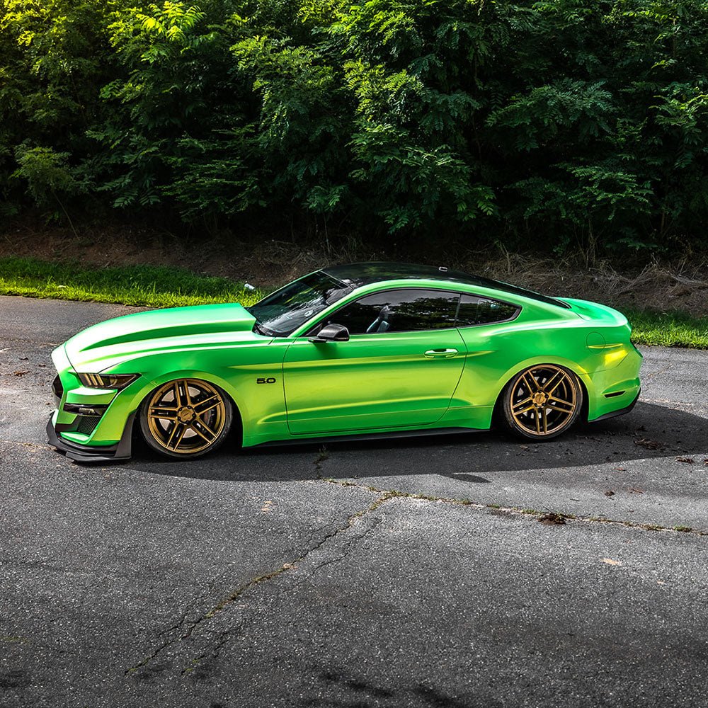 Candy Metallic Neon Green vinyl wrap