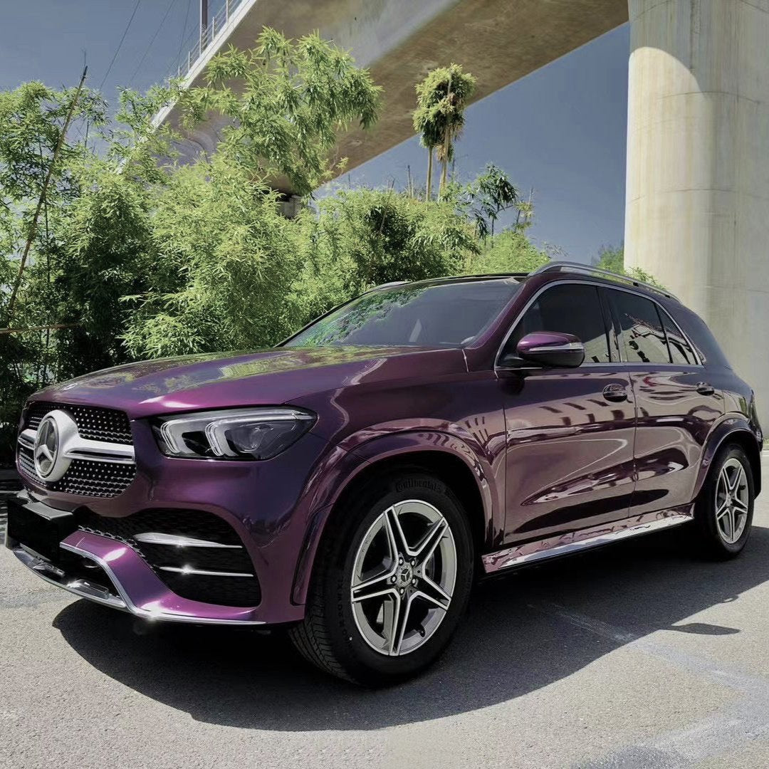 Glossy Metallic Victoria Violet Vinyl Wrap