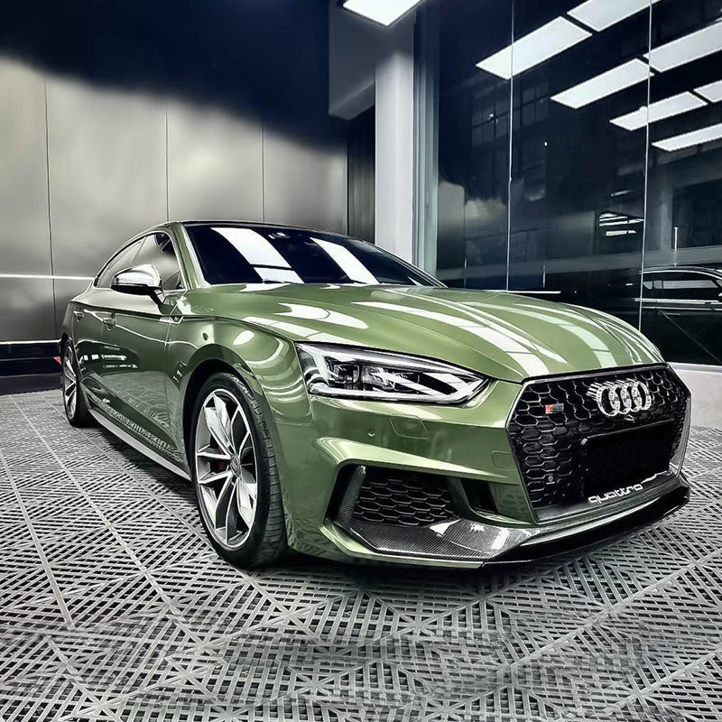 Glossy Metallic District Green Vinyl Wrap