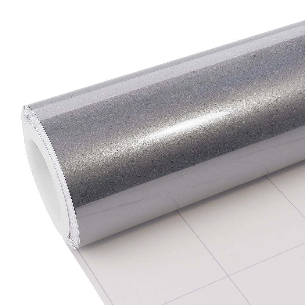Glossy Metallic Liquid Chrome Vinyl Wrap