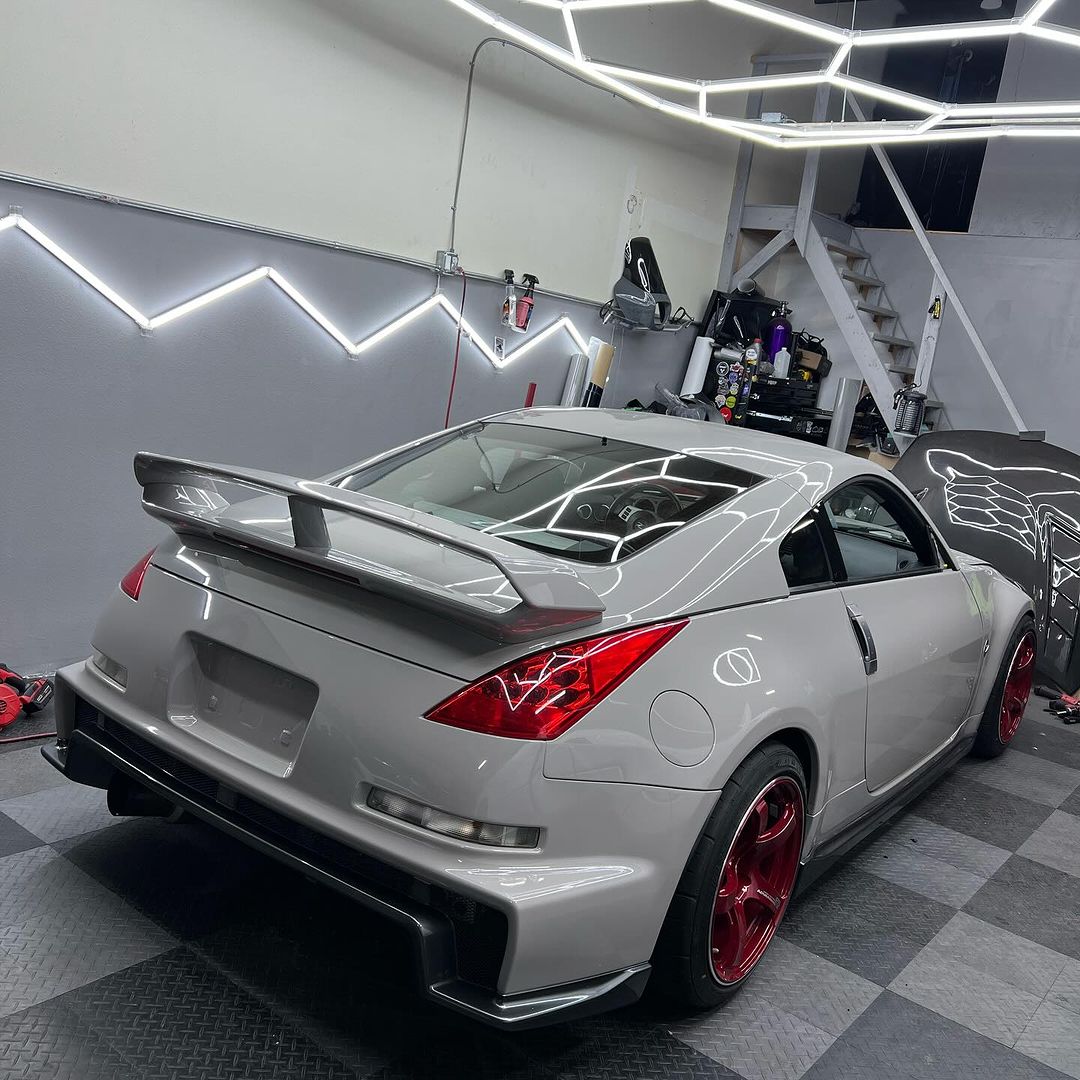 High Glossy Gainsboro Gray Vinyl Wrap