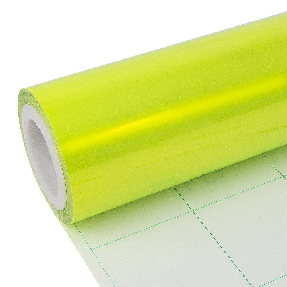 Candy Metallic Neon Yellow Vinyl Wrap