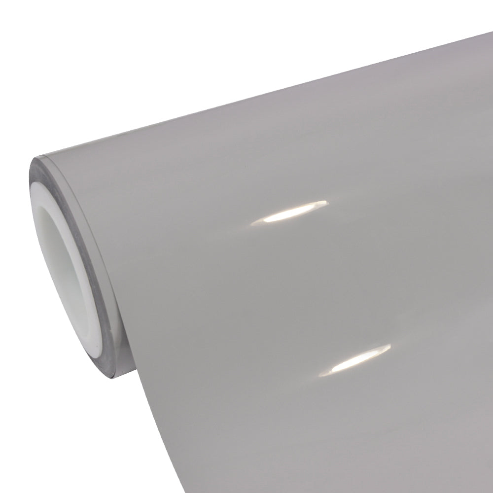High Glossy Gainsboro Gray Vinyl Wrap