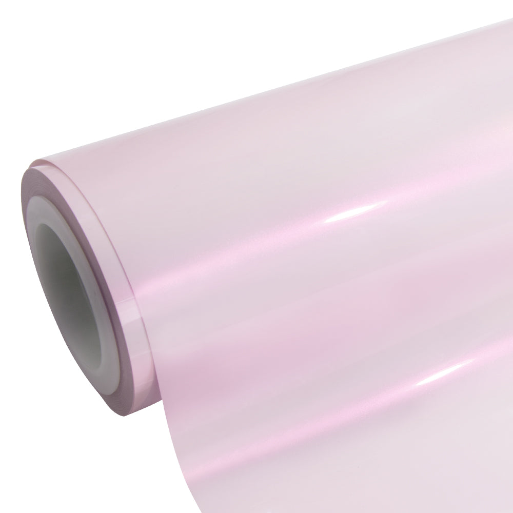 Candy Metallic Pink White Vinyl Wrap