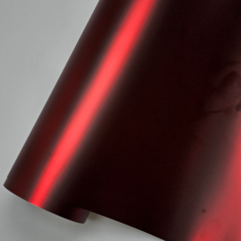 Ultra-Matte Romani Red Car Wrap