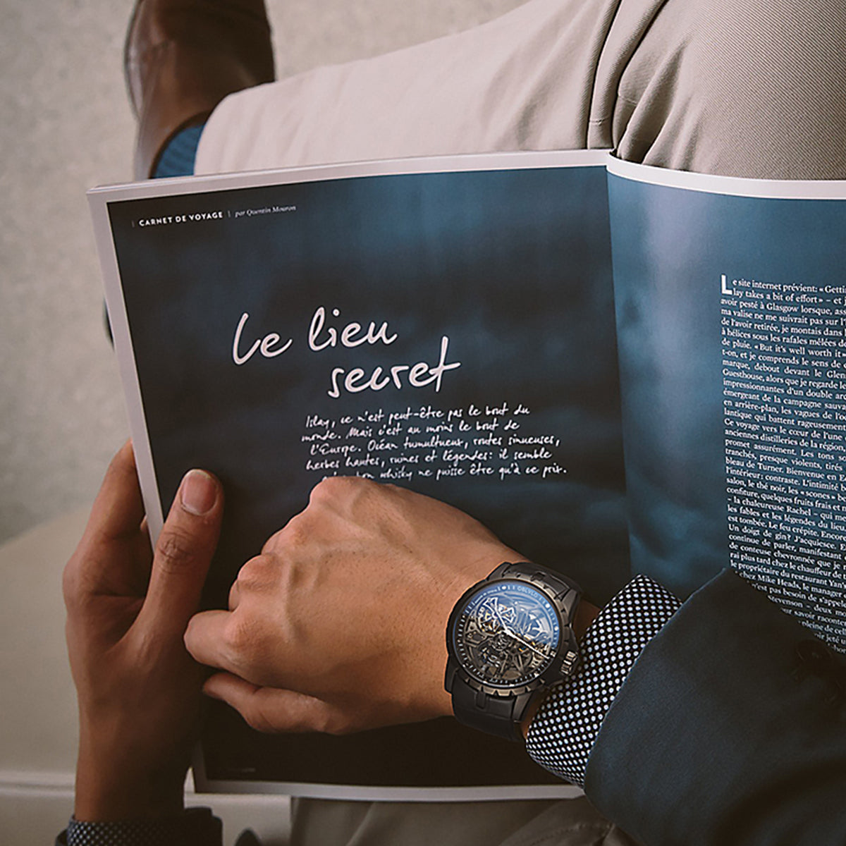 OBLVLO Luxury Sport Men Skeleton Automatical Watch Mechanical Calfskin Strap Sapphire Waterproof Clock RM-S