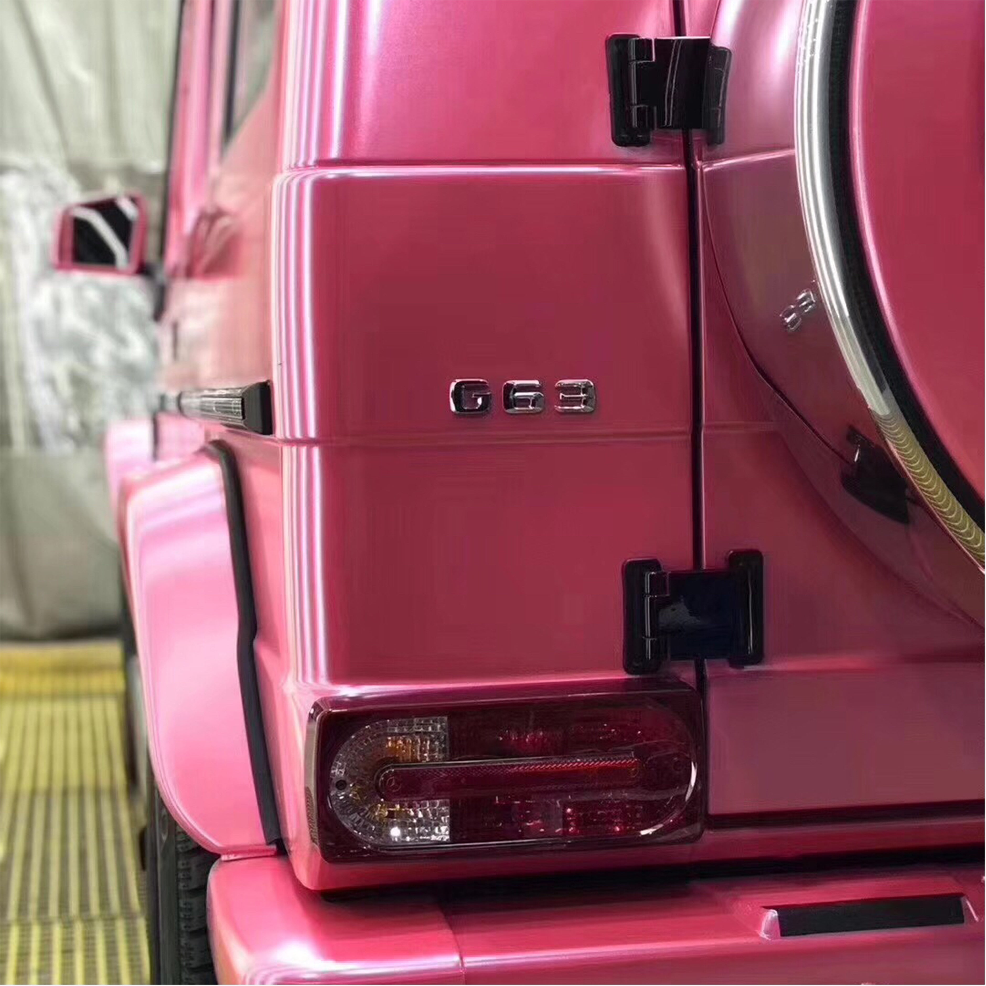 Matte Metallic Satin Princess Pink Vinyl Wrap 2023 01