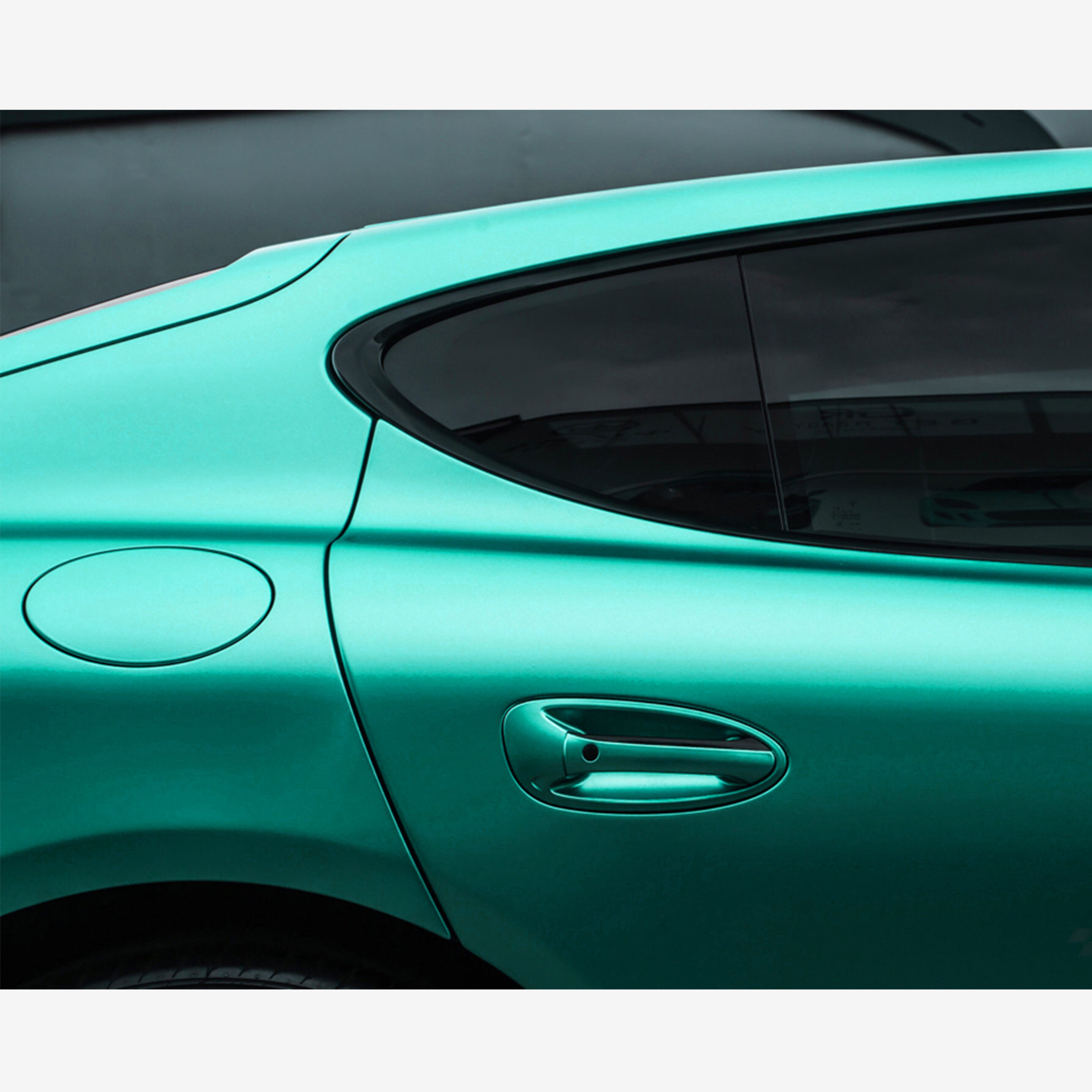 Matte Satin Metallic Lake Green Vinyl Wrap - Nascarwraps Film