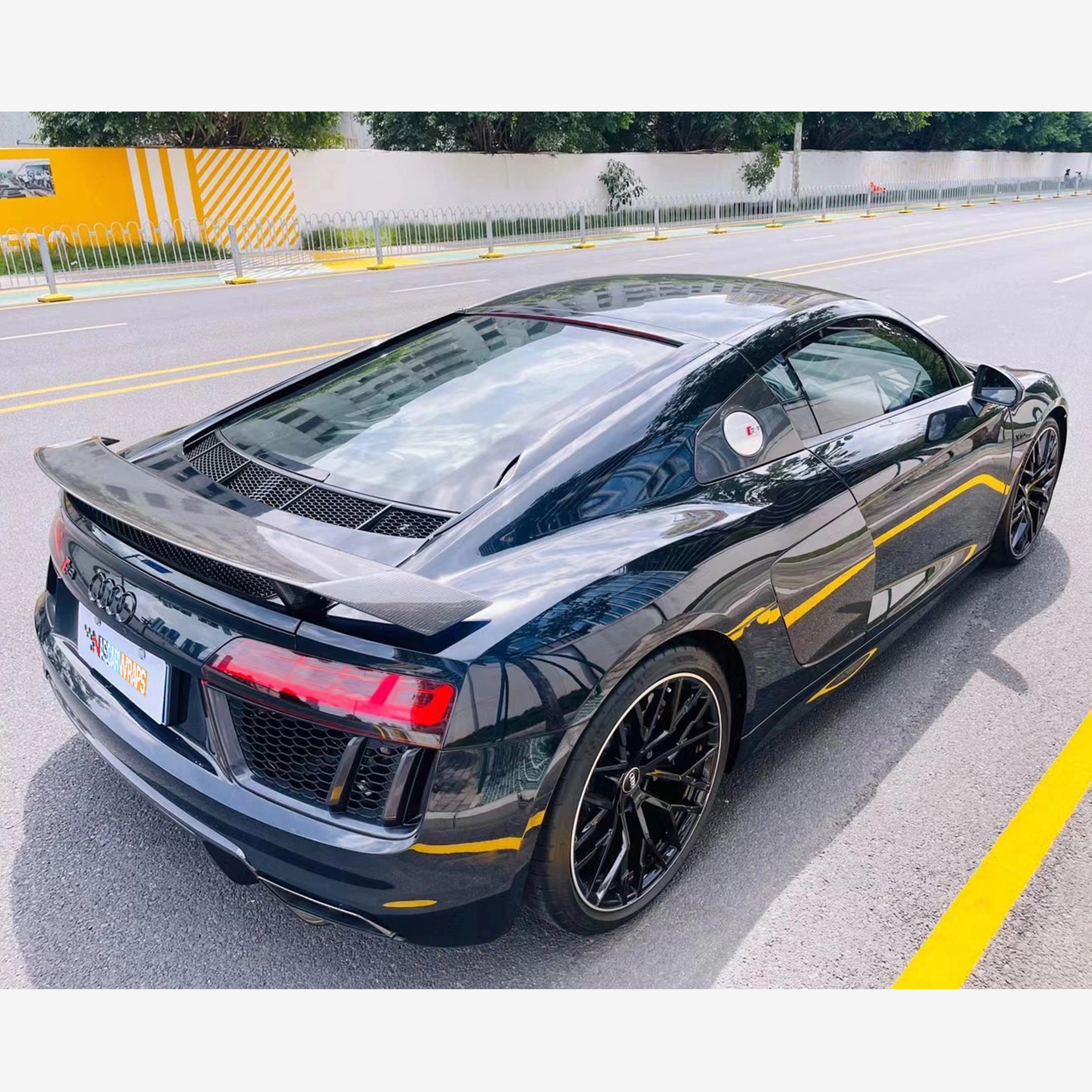 Audi R8 High Gloss Piano Black Vinyl 2023