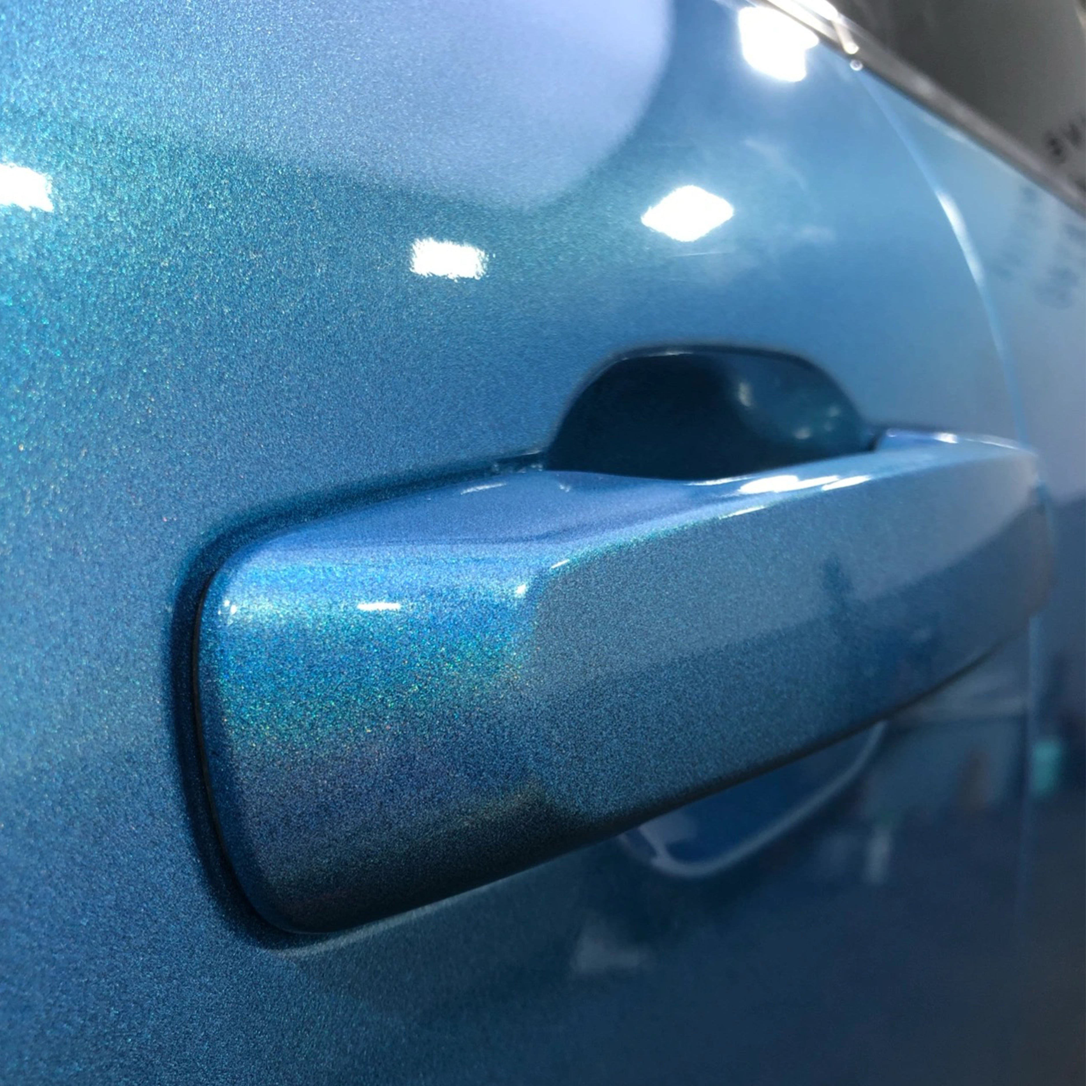 Mercedes-AMG E53 Gloss Rainbow Metallic Blue Vinyl Wrap 202304