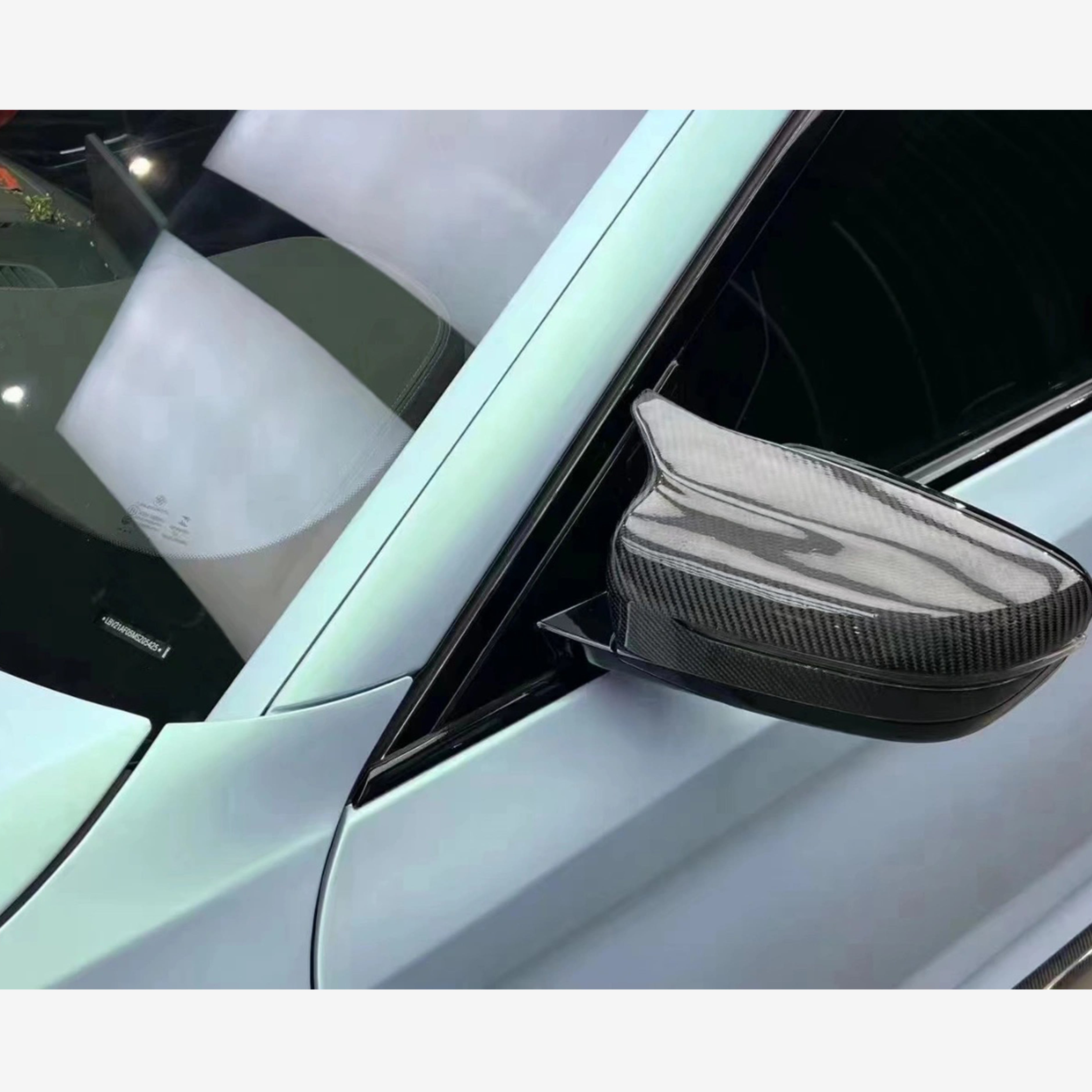 BMW 5 Series Matte Candy Metallic Gray Green wrap 202301