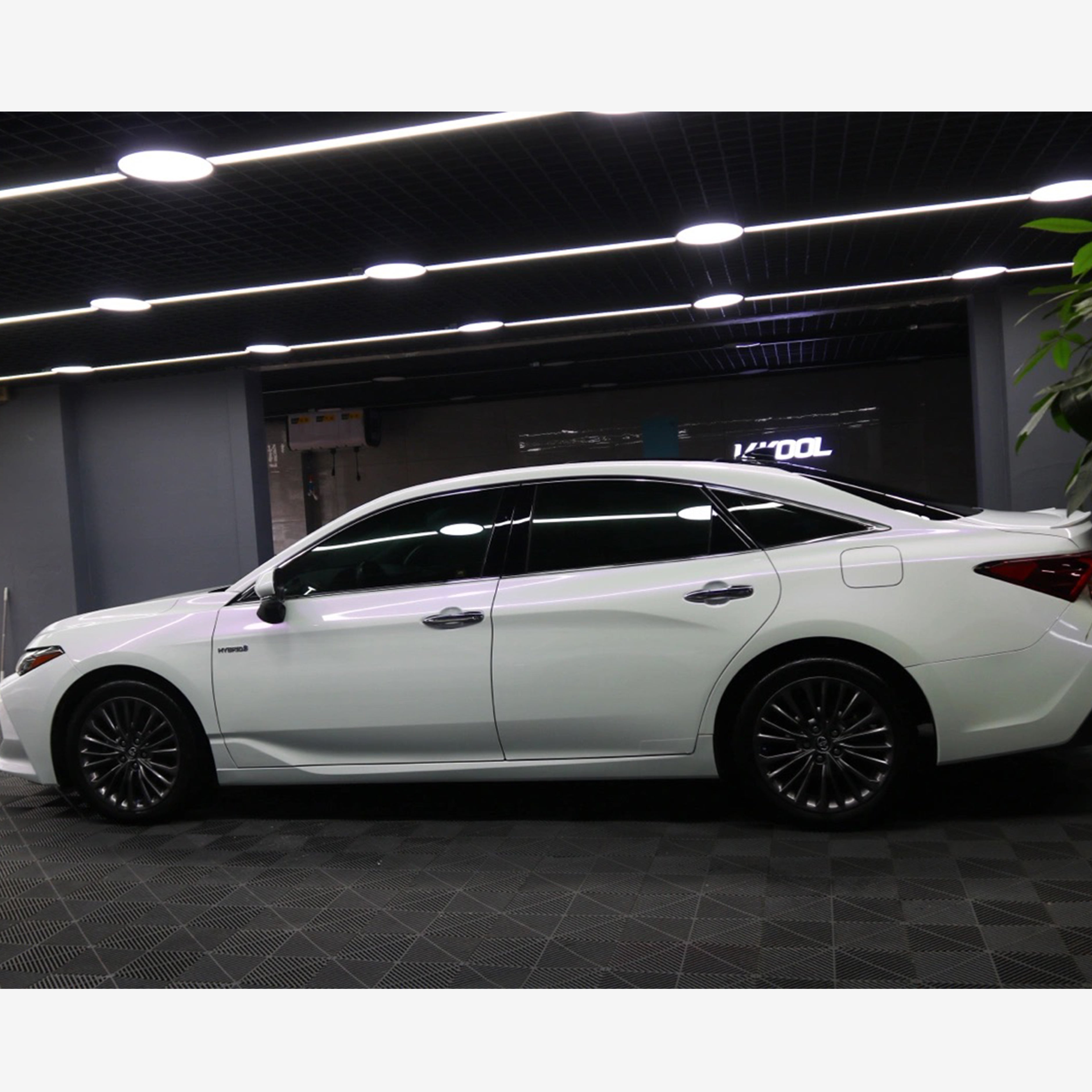 White To Purple Golss Vinyl Lexus Wrap 2023
