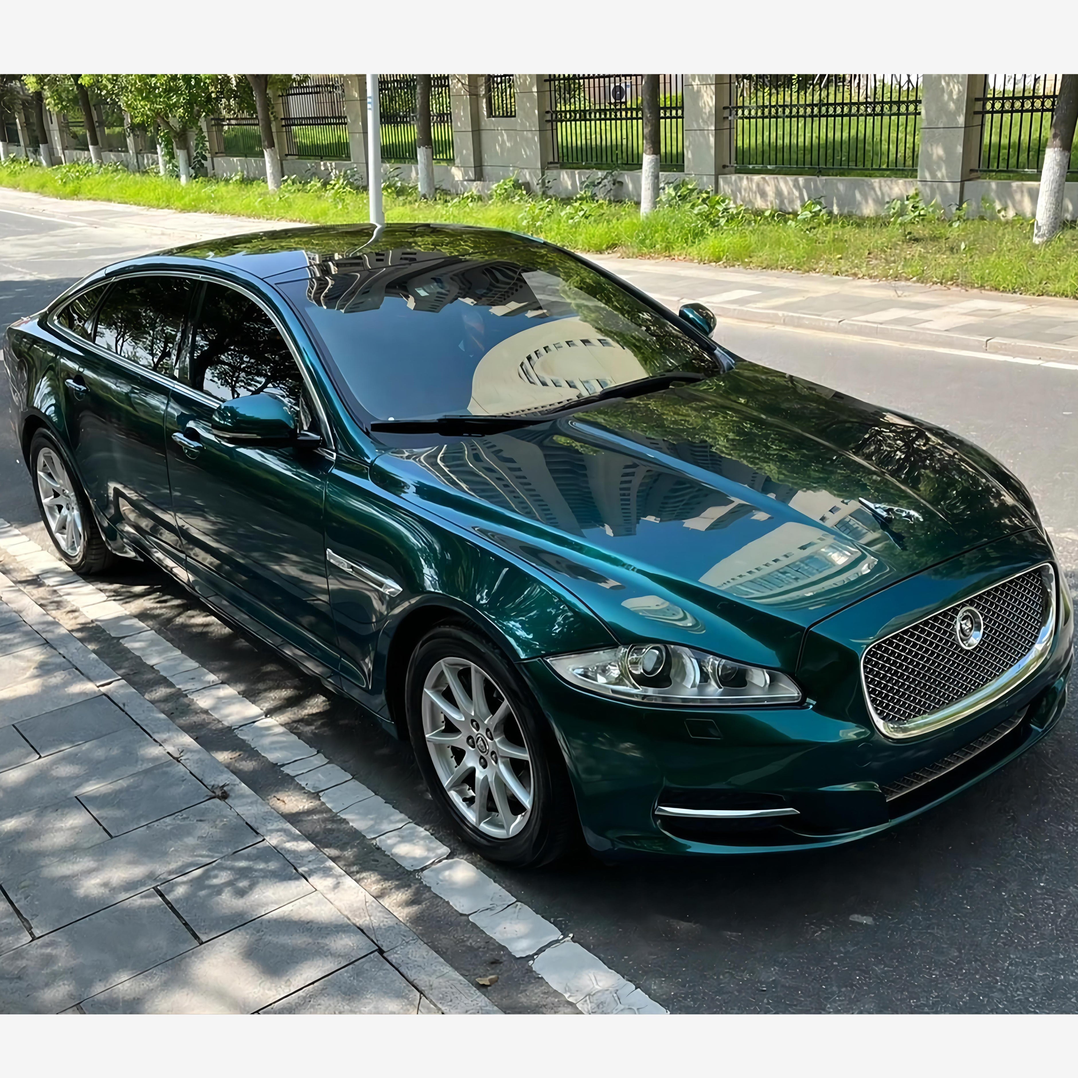 High Gloss Metallic Royal Green Vinyl Wrap Film