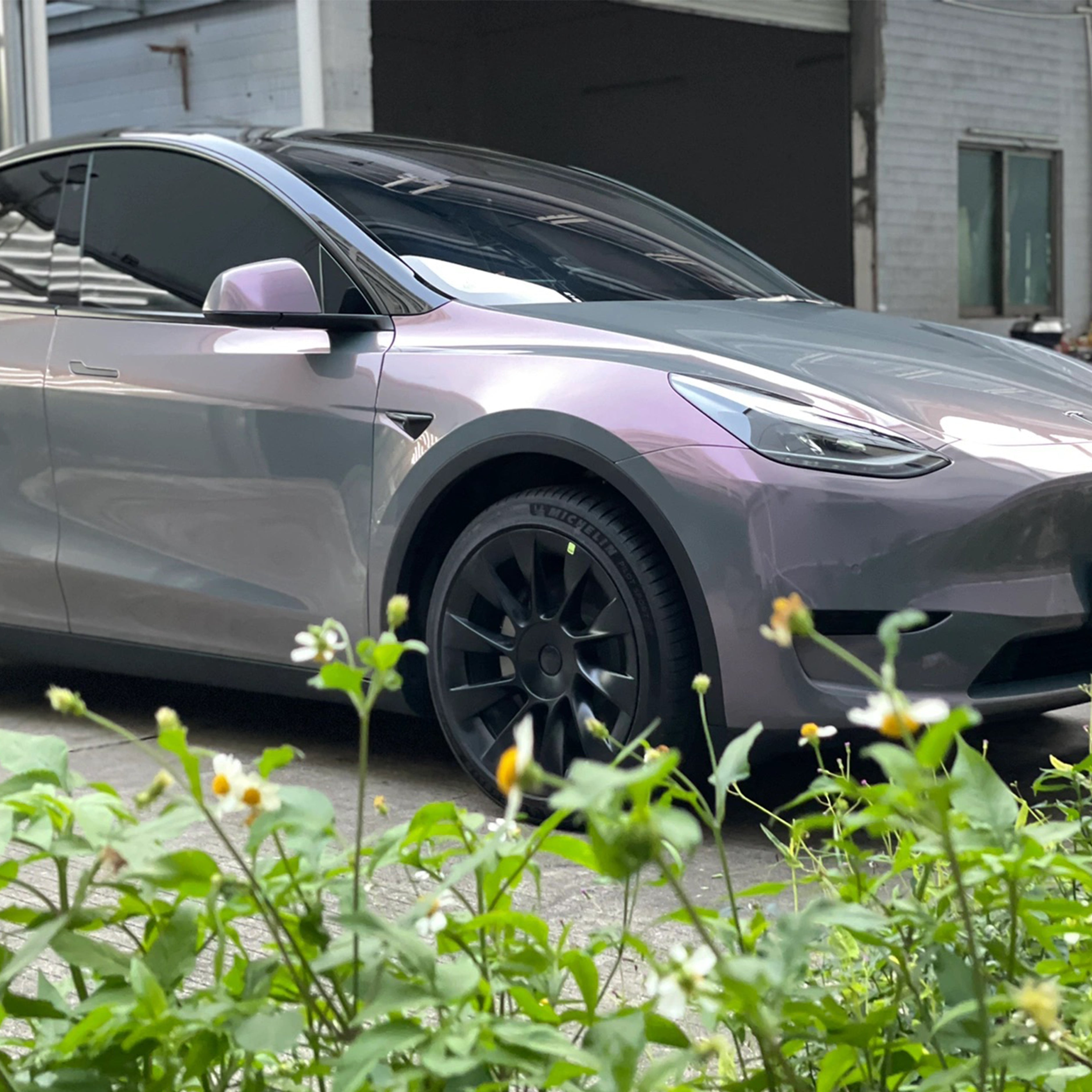 Candy Metallic Volcano Gray Vinyl Wrap 202206