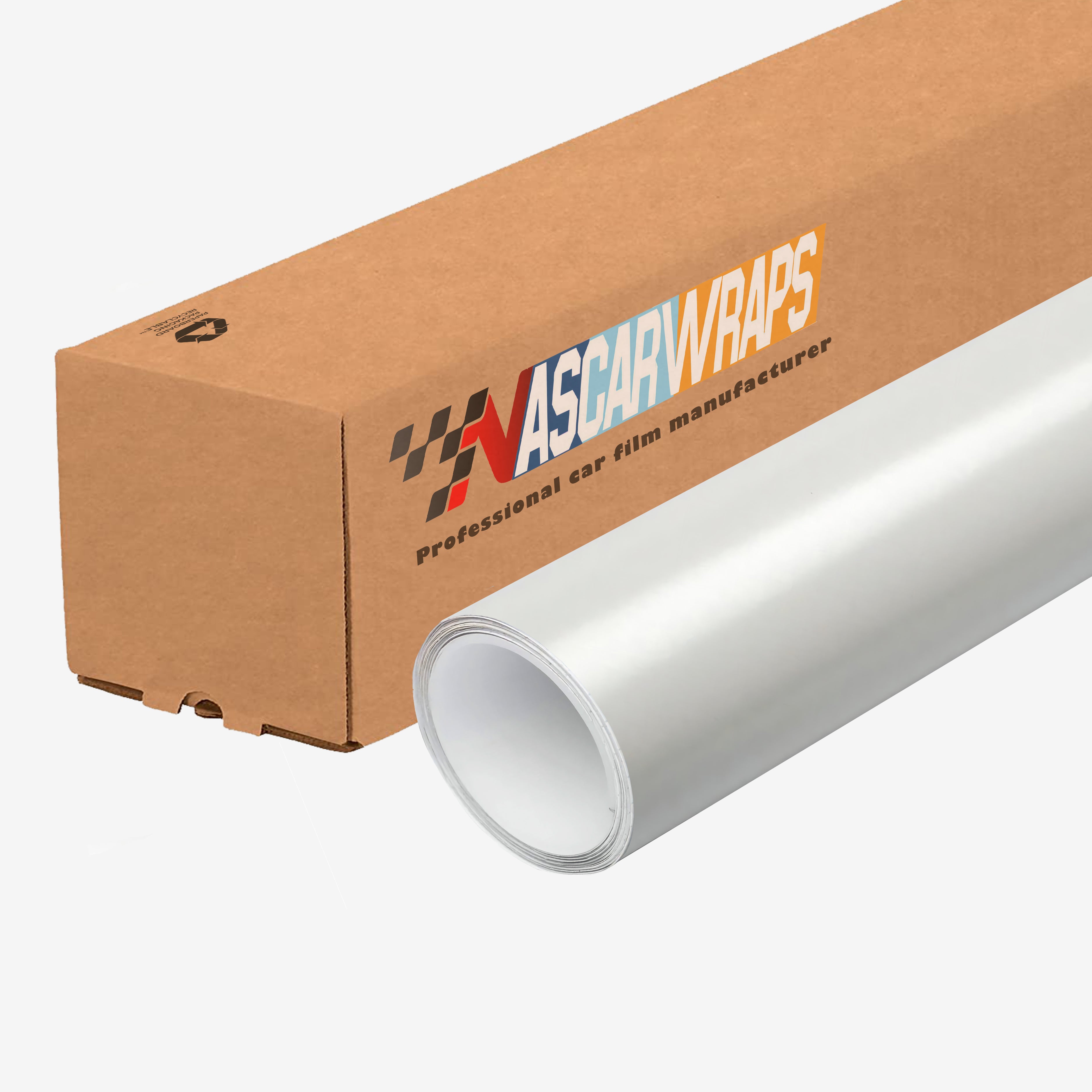 gloss White Diamond Vinyl Wrap 202303