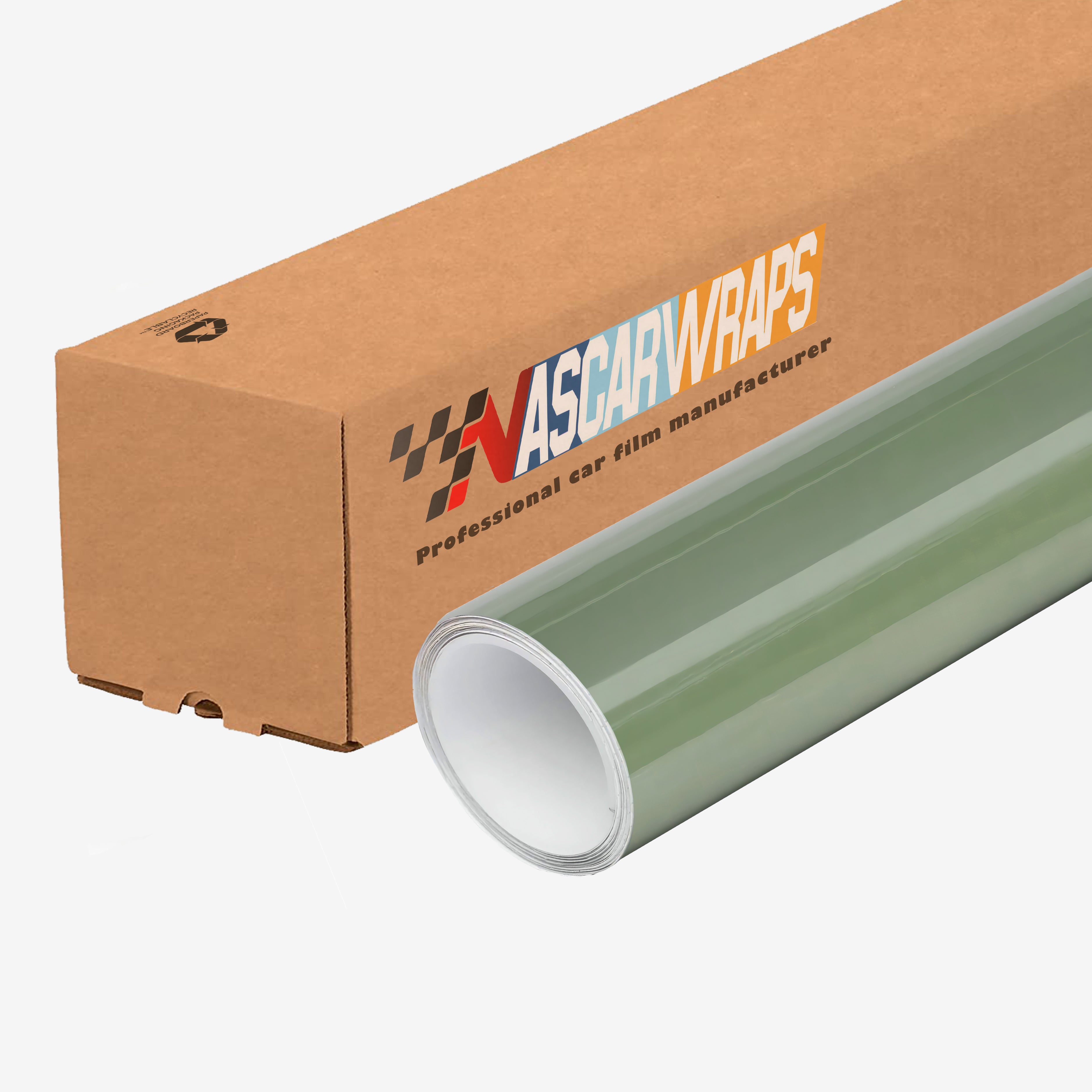 Khaki Green High Gloss Vinyl Wrap 03