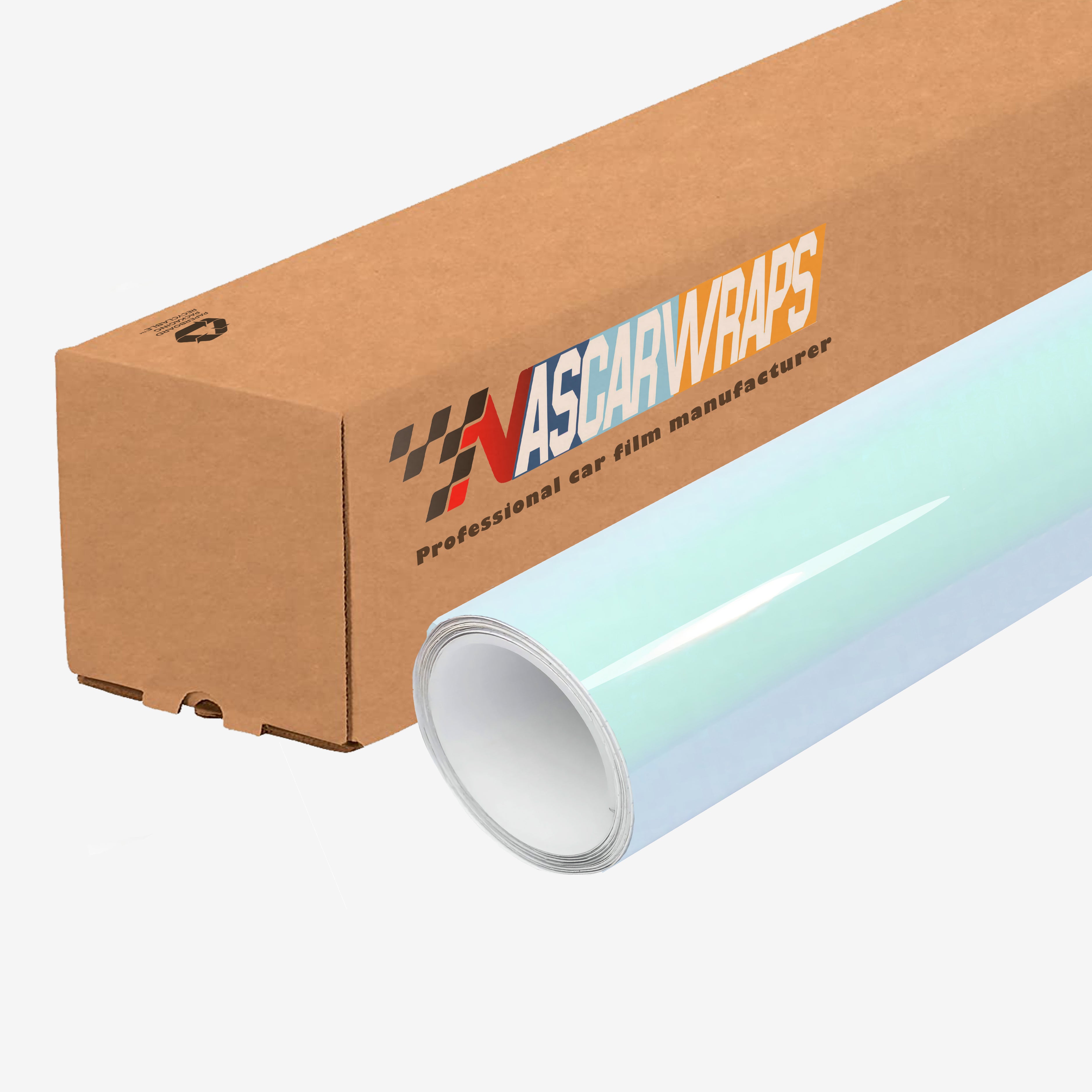 Gloss Candy Metallic Magic Gray Green Vinyl Wrap 202303