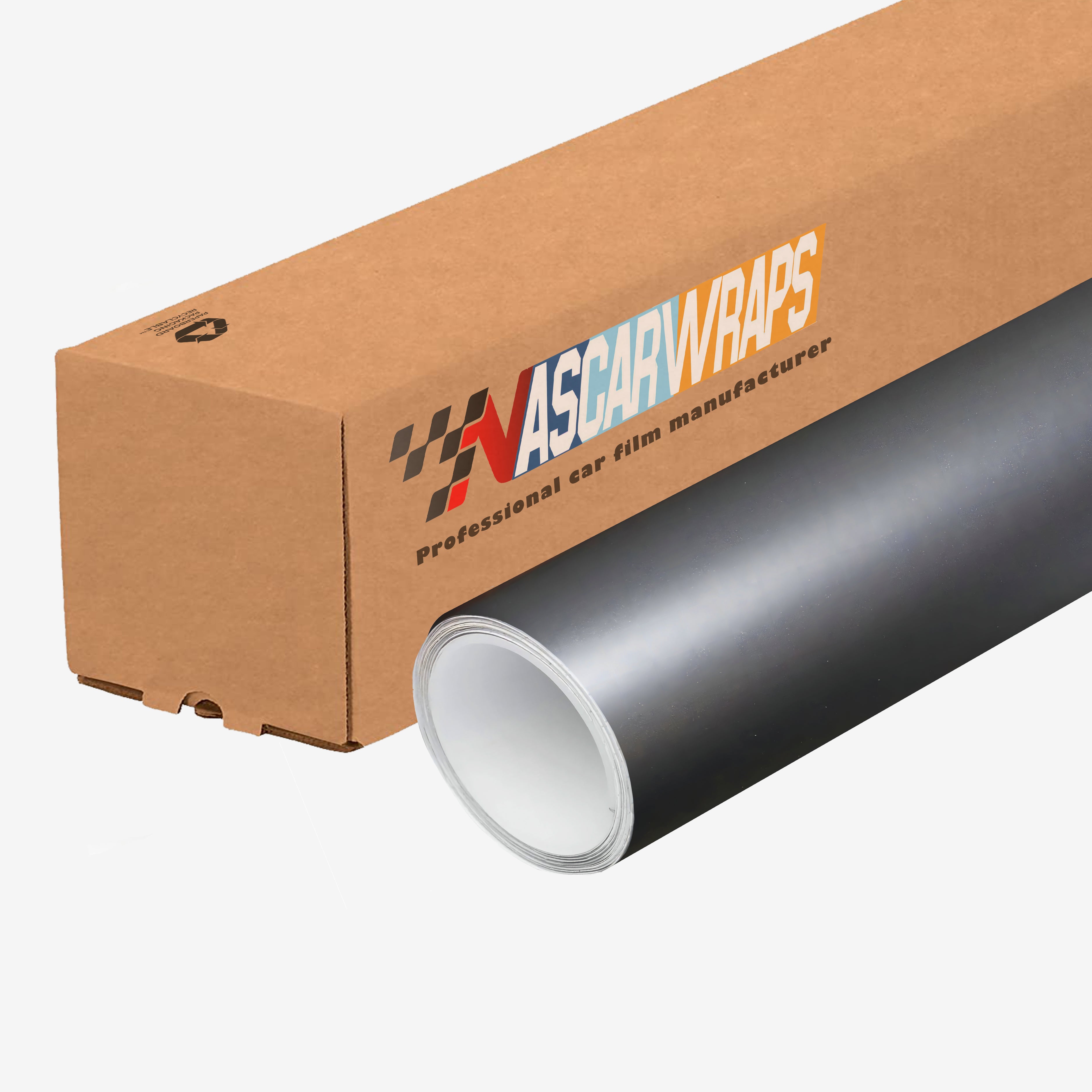 AMG Selenite Grey - Matte Metallic Dark Grey Vinyl Wrap Vehicle Film