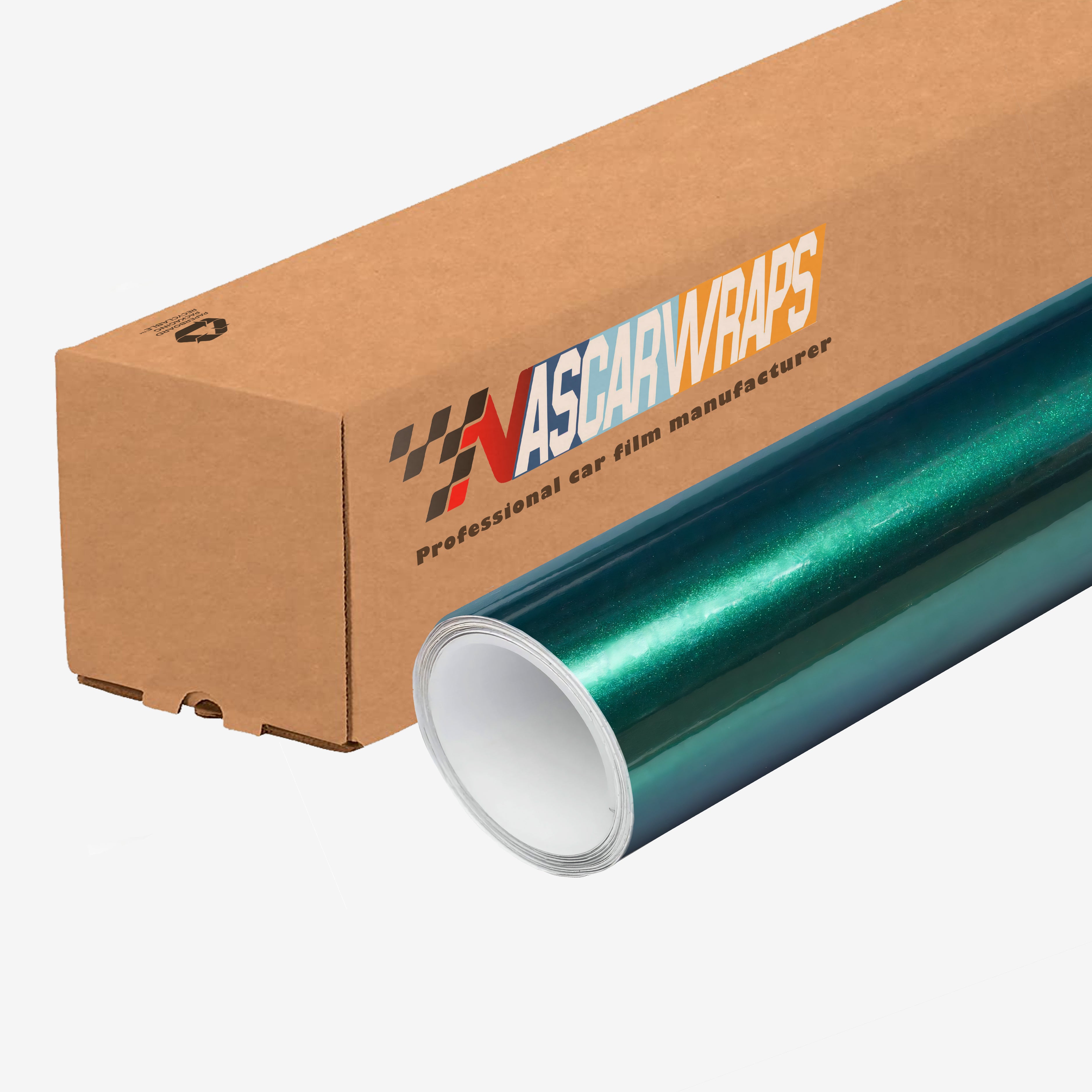 High Gloss Metallic Royal Green Vinyl Wra 20123-3