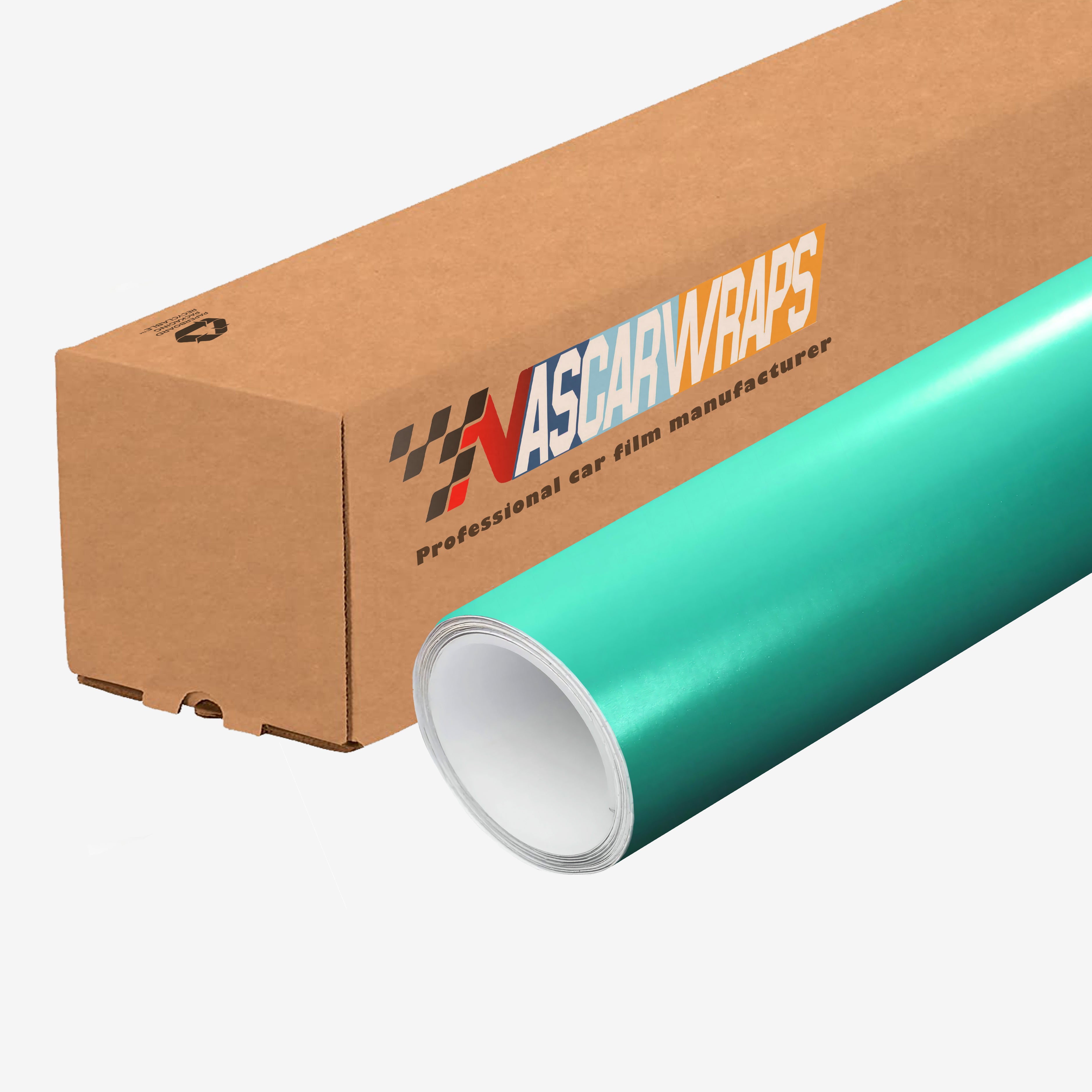 Matte Satin Metallic Lake Green Vinyl Wrap - Nascarwraps Film